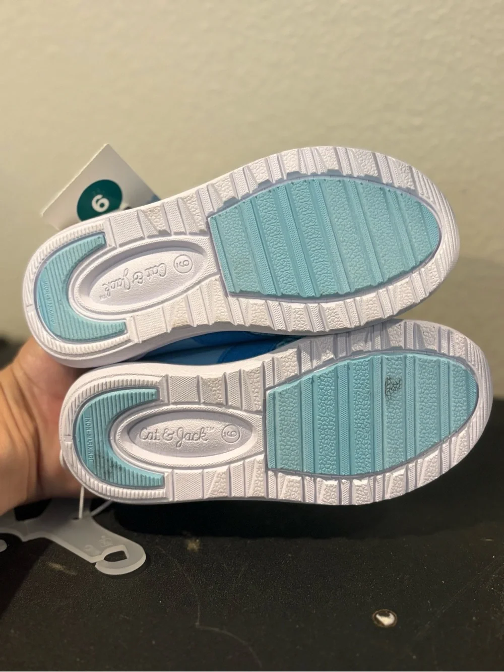 Cat And Jack Austen Slip-On Water Shoes Blue Non Marking Infant Toddler Size 9
